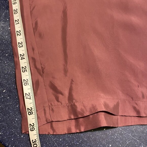 ATHLETA Calm Cool Pant Rose Pink Wide Leg Elastic Waist Pocket Med NWT MSRP $99 - Picture 11 of 12